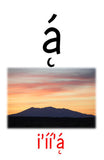 Navajo Vowel Cards