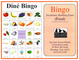 Dine Bingo Food