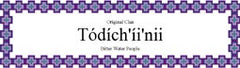 Navajo Clan Word Strips