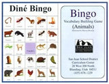 Dine Bingo Animals