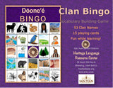 Doone'e Bingo (Clan Names Bingo)